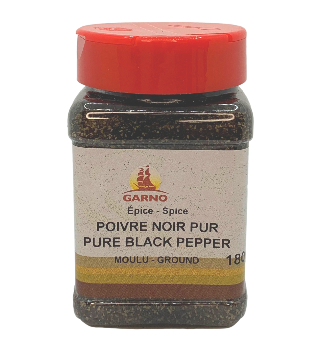 POIVRE NOIR MOULU  Les Épices Garno